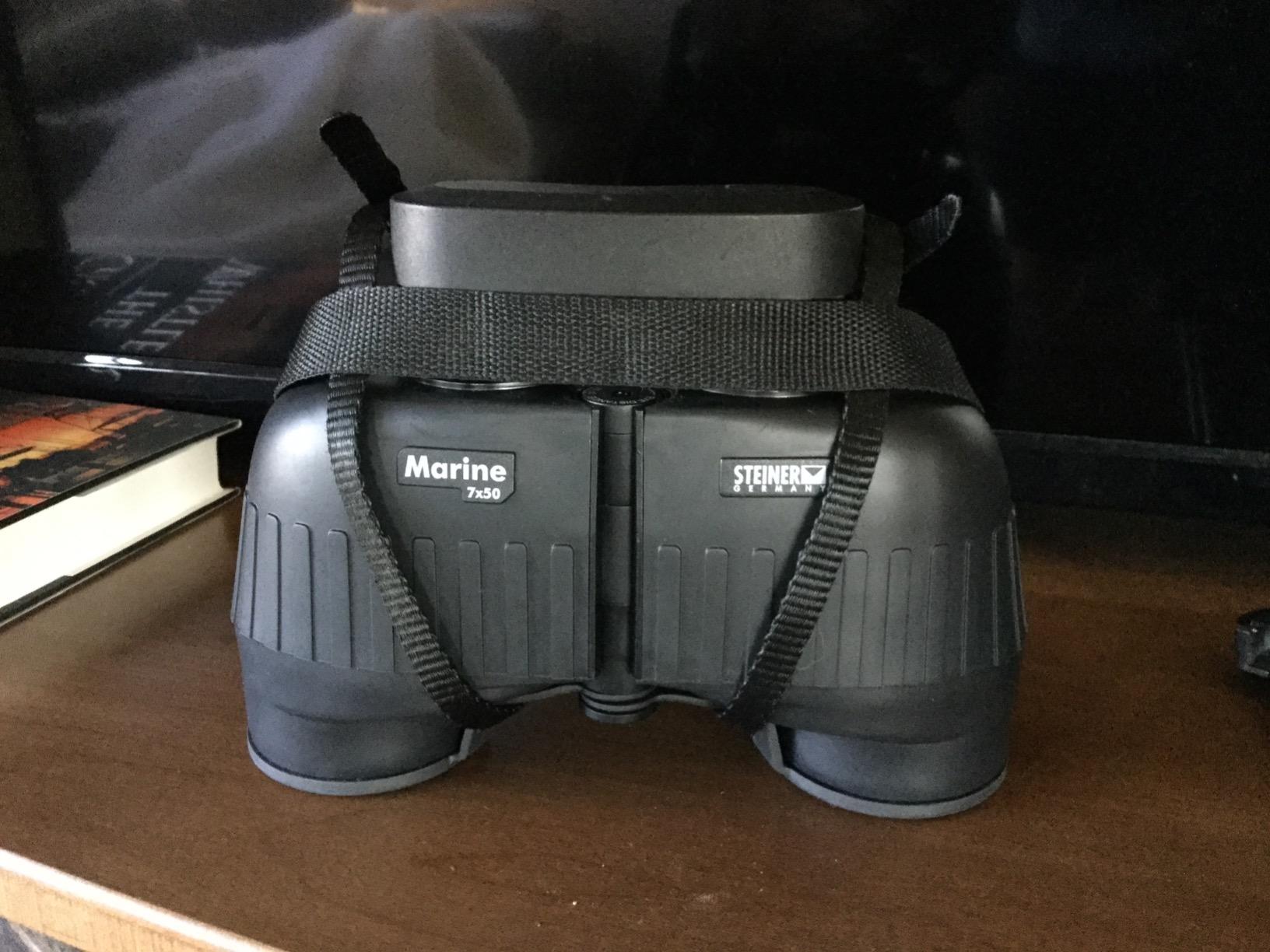 Steiner Marine Binoculars for Adults and Kids, 7x50 Binoculars for Bird Watching, Hunting, Outdoor Sports, Wildlife Sightseeing and Concerts - Quality Performance Water-Going Optics, Black - Customer Photo 1