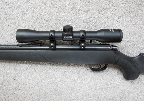 Simmons Truplex .22 Mag 4x32 Riflescope, Rimfire Rifle Scope with TrueZero Adjustment System and Rings Included, Low Caliber and Airsoft Riflescope - Customer Photo 2