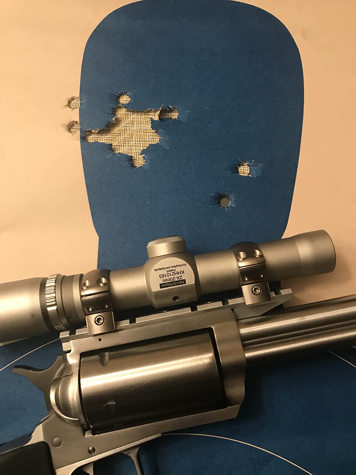 Burris Handgun Plex Reticle Pistol Hunting Scope - Customer Photo 2