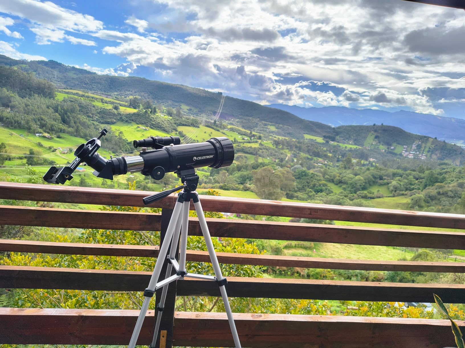Celestron Travel Scope 70 Portable Refractor Telescope – 70mm Aperture, Fully-Coated Glass Optics – Includes Tripod, Backpack & Software – Ideal for Beginners & Travel Customer Review Celestron Travel Scope 70 Portable Refractor Telescope – 70mm Aperture, Fully-Coated Glass Optics – Includes Tripod, Backpack & Software – Ideal for Beginners & Travel - Customer Photo 1
