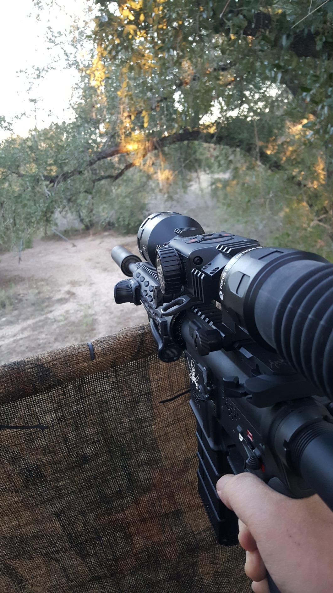 ATN Thor 4 Smart HD Thermal Hunting Scope w/New gen Sensor, Built-in Ballistics Calc, Video Record, Wi-Fi, 18hrs+ Battery Customer Review ATN Thor 4 Smart HD Thermal Hunting Scope w/New gen Sensor, Built-in Ballistics Calc, Video Record, Wi-Fi, 18hrs+ Battery - Customer Photo 2