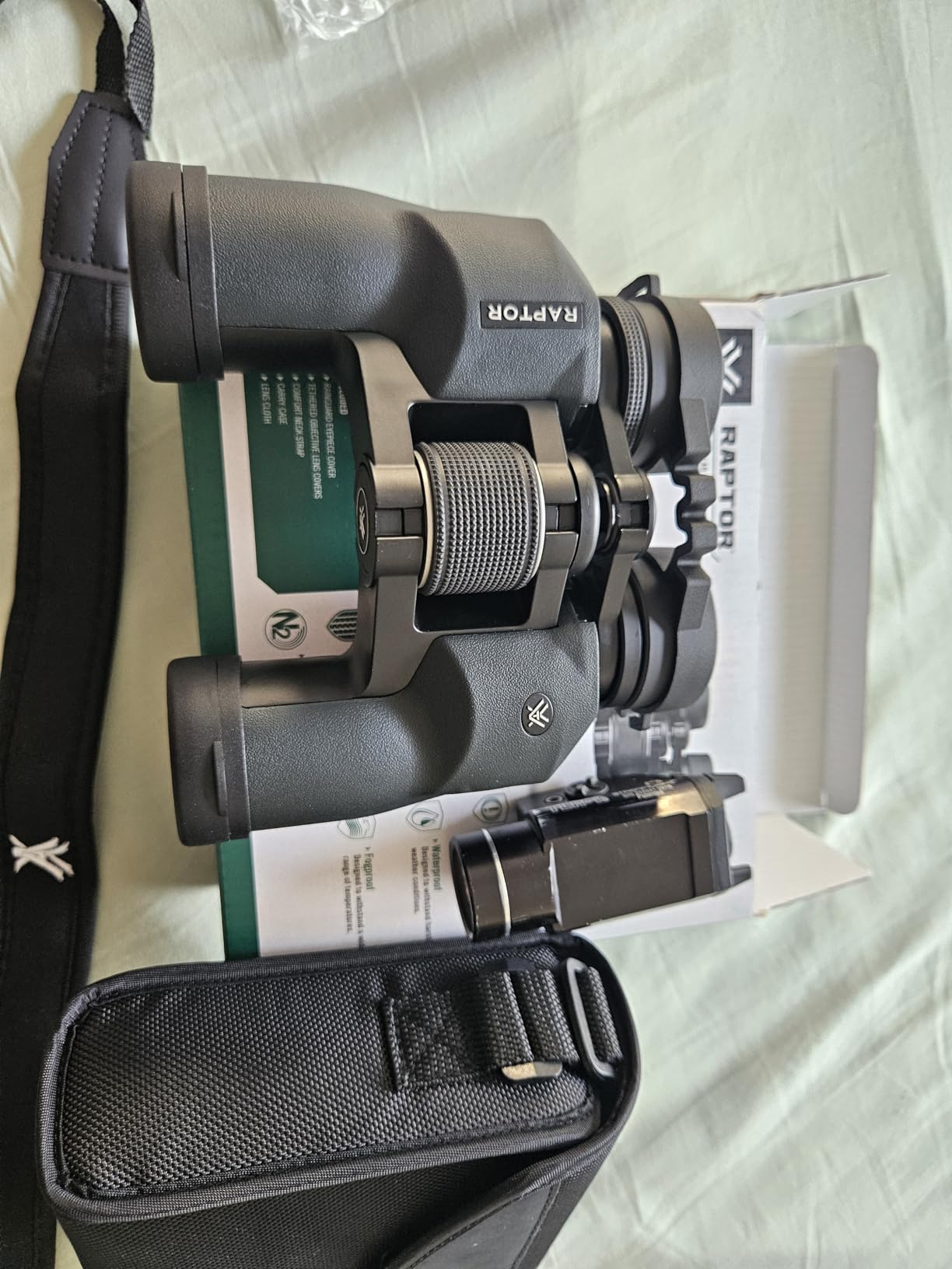 Vortex Optics Raptor Porro Prism Binoculars - Compact, Rubber Armor, Waterproof, Fogproof, Shockproof - Unlimited, Unconditional Warranty Customer Review Vortex Optics Raptor Porro Prism Binoculars - Compact, Rubber Armor, Waterproof, Fogproof, Shockproof - Unlimited, Unconditional Warranty - Customer Photo 1