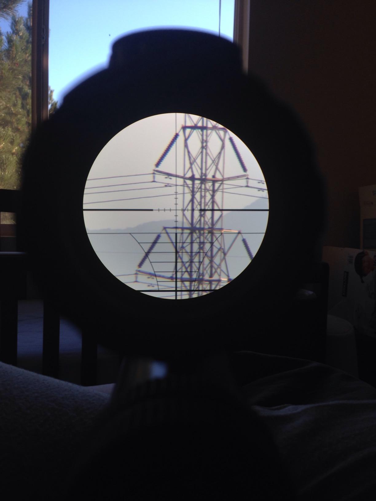 CVLIFE Rifle Scope 6-24x50 AO Red and Green Illuminated Long Range Scope for Hunting with Scope Rings Customer Review CVLIFE Rifle Scope 6-24x50 AO Red and Green Illuminated Long Range Scope for Hunting with Scope Rings - Customer Photo 1