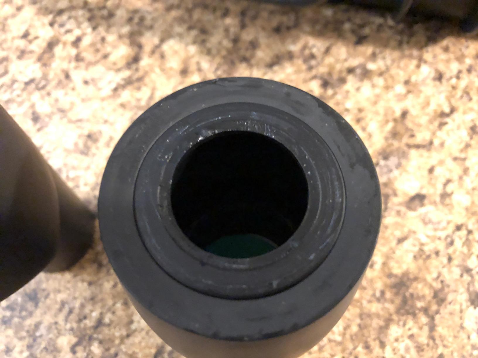 Bushnell 783618 Sentry Straight Spotting Scope, 18-36x50mm, 115 - 75' FOV at 1000yd, Tripod Ready, Black, WP customer photo 1