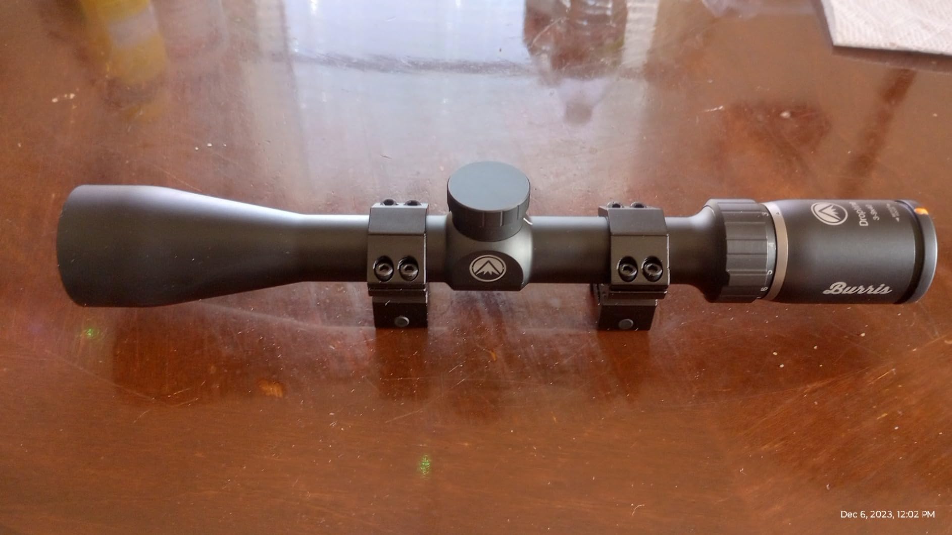 Burris Droptine 3-9x 40mm Riflescope with Ballistic Plex Reticle Customer Review Burris Droptine 3-9x 40mm Riflescope with Ballistic Plex Reticle - Customer Photo 2