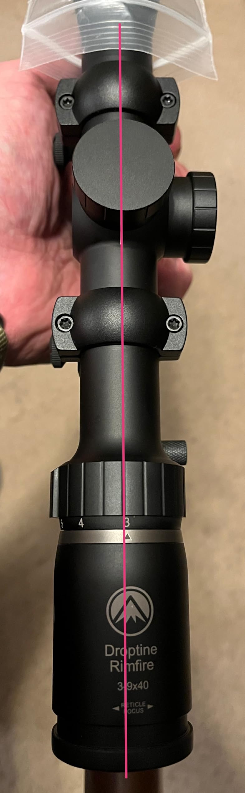 Burris Hunting Durable Waterproof Droptine Riflescope with Ballistic Plex Reticle, 3-9x 40mm Customer Review Burris Hunting Durable Waterproof Droptine Riflescope with Ballistic Plex Reticle, 3-9x 40mm - Customer Photo 3