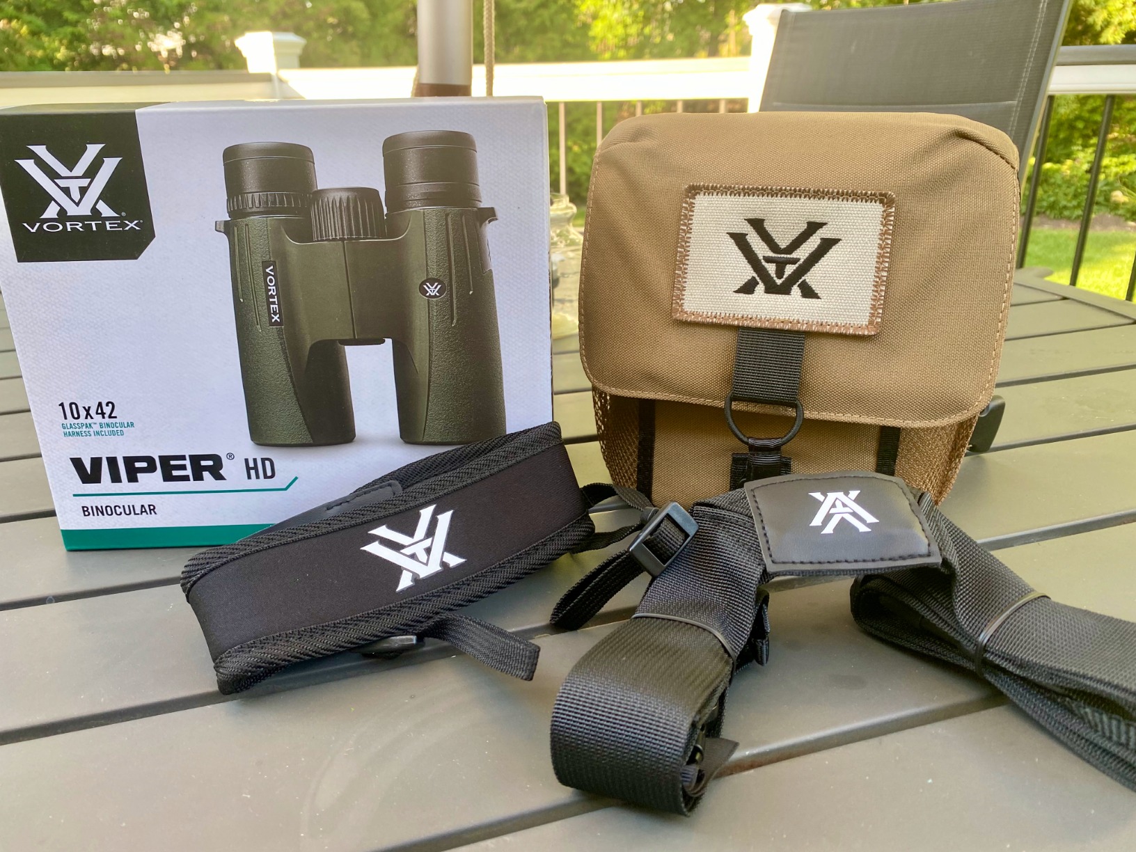 Vortex Viper HD Roof Prism Binoculars 10x42 | HD Optics, XR Lens Coatings, Tripod Adaptable, Locking Diopter, Included GlassPak - Unlimited, Unconditional Warranty customer photo 1