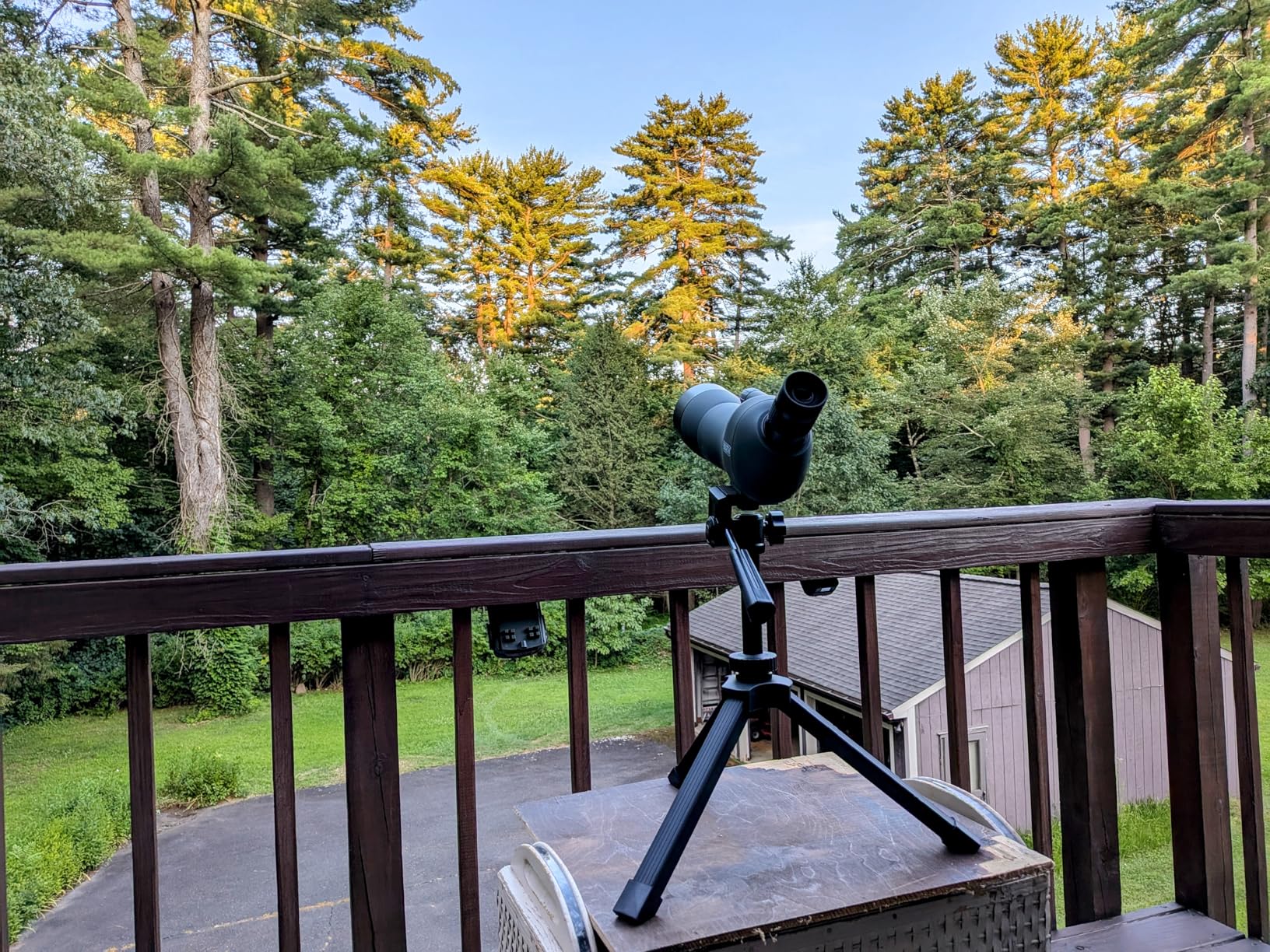 Emarth 20-60x60 Angled Spotting Scope for Target Shooting, Spotting Scope w/Tripod 14