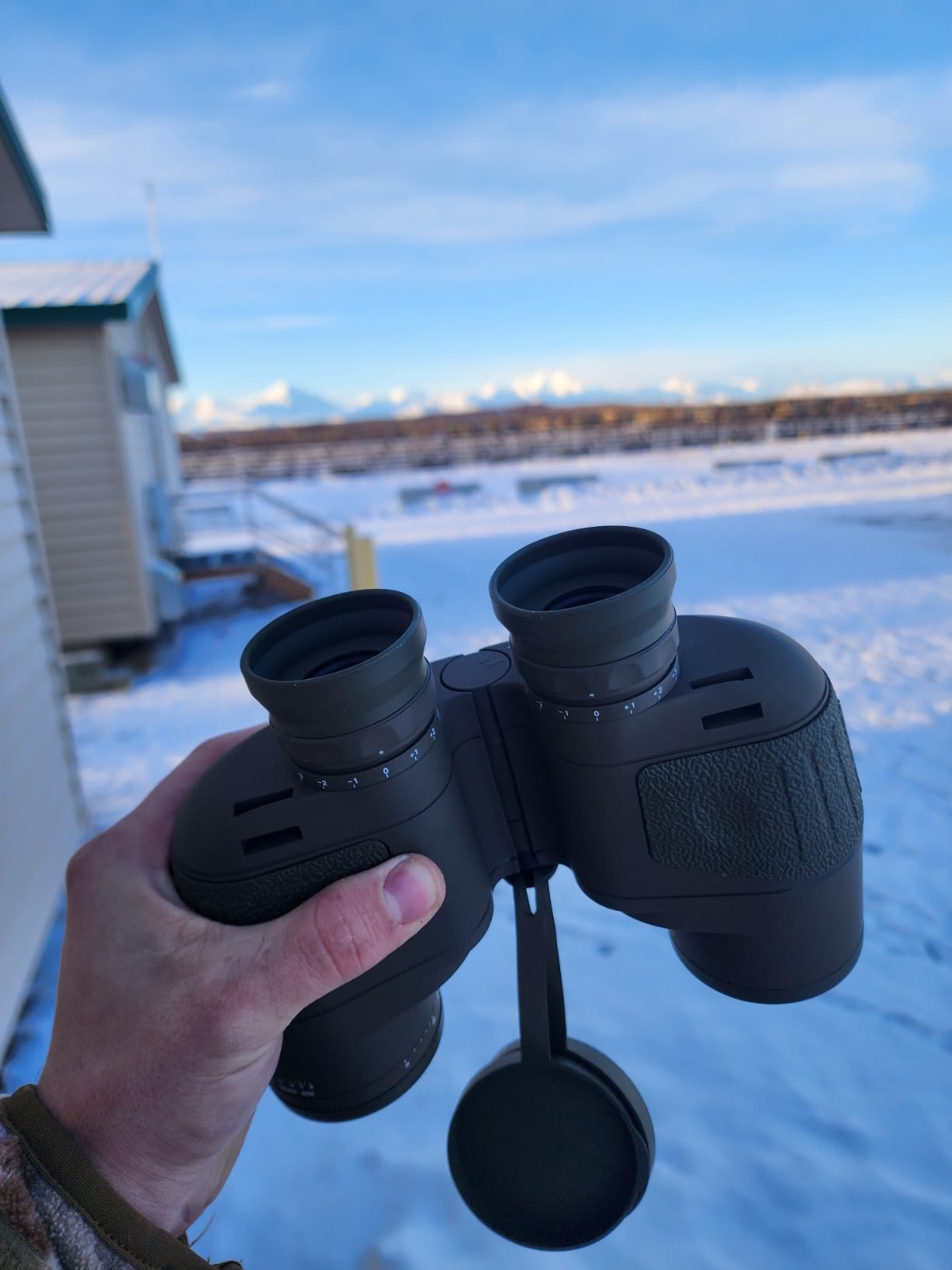 USCAMEL 10X50 Marine Binoculars for Adults: Binoculars for Sailing Boating | Professional Waterproof Binoculars with Rangefinder Compass for Adults Boating Fishing Navigation Hunting Bird Watching customer photo 1