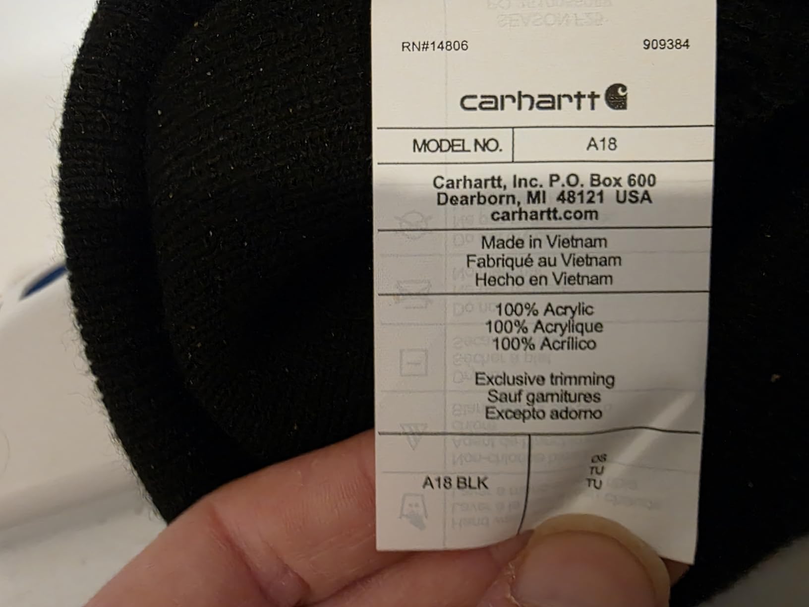 Carhartt Men's Knit Cuffed Beanie - Customer Photo 3