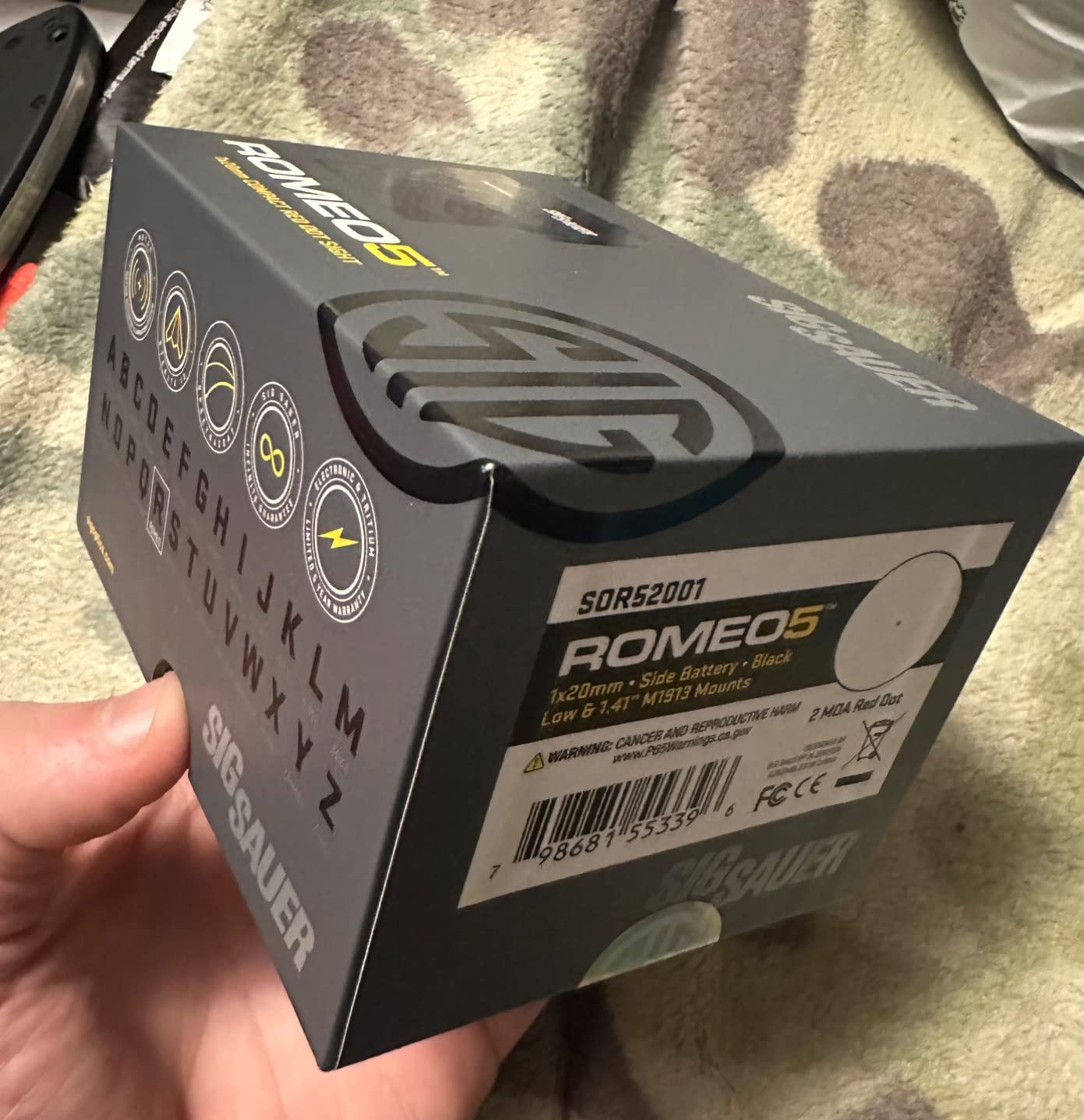 SIG SAUER ROMEO5 GEN I & GEN II 1x20mm 2 MOA Dot Sight | Compact Durable IPX-7 Waterproof Shooting Rifle Sight with Parallax-Free Optical Design & 12 Illumination Settings customer photo 2