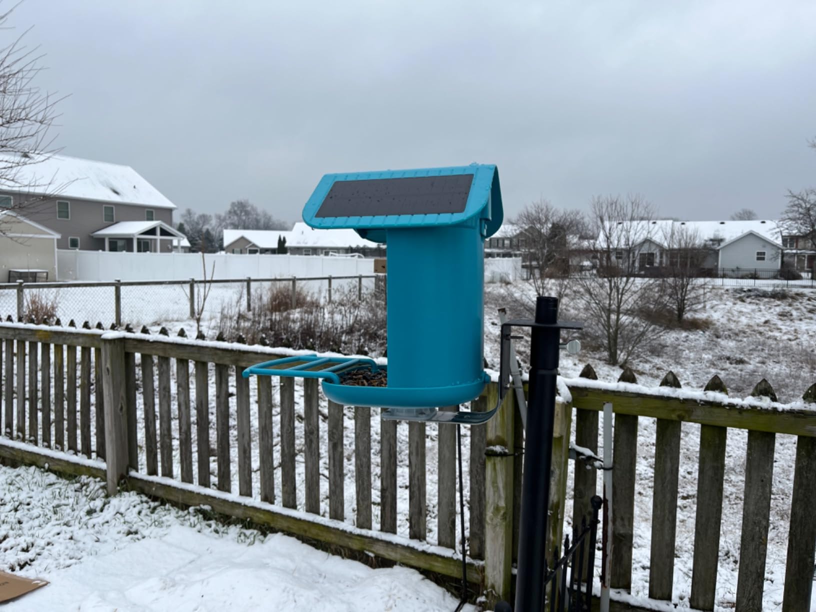 Universal Mounting Pole Kit for Post-Mounted Bird Houses and Bird Feeders, Heavy Duty Pole with Threaded Connections. Stands 55 Universal Mounting Pole Kit for Post-Mounted Bird Houses and Bird Feeders, Heavy Duty Pole with Threaded Connections. Stands 55