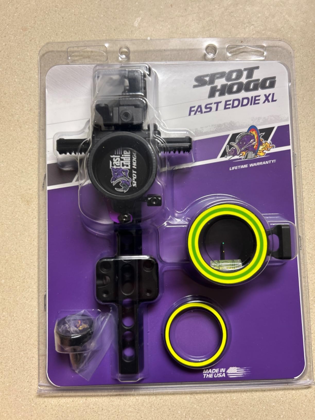 Spot Hogg Fast Eddie XL | Double Pin Bow Sight | Right/Left Handed | Pin Size .01/.019/.029 | Made in The USA Customer Review Spot Hogg Fast Eddie XL | Double Pin Bow Sight | Right/Left Handed | Pin Size .01/.019/.029 | Made in The USA - Customer Photo 1