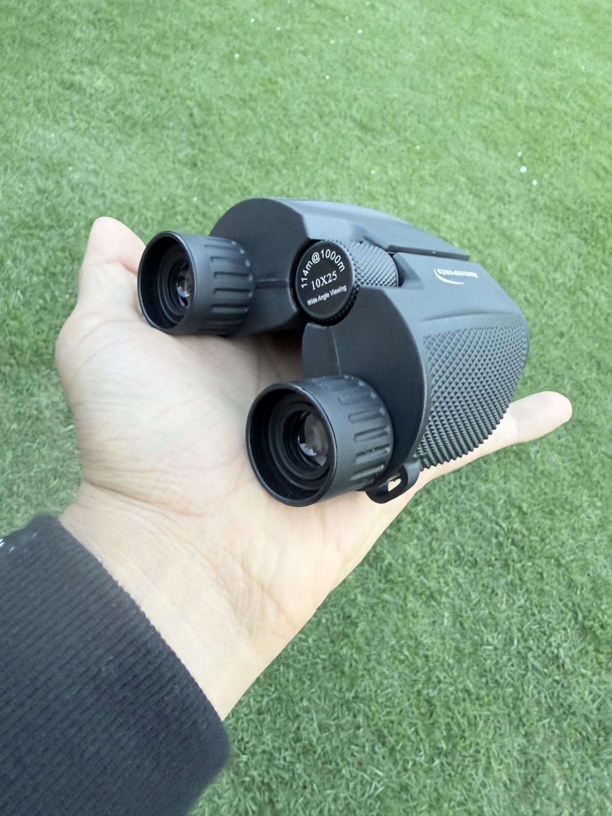 Aurosports 10x25 Compact Binoculars for Bird Watching, Cruise Ship, Travel | Small & Lightweight for Adults Kids; BAK4 & FMC for Crystal Clarity customer photo 1
