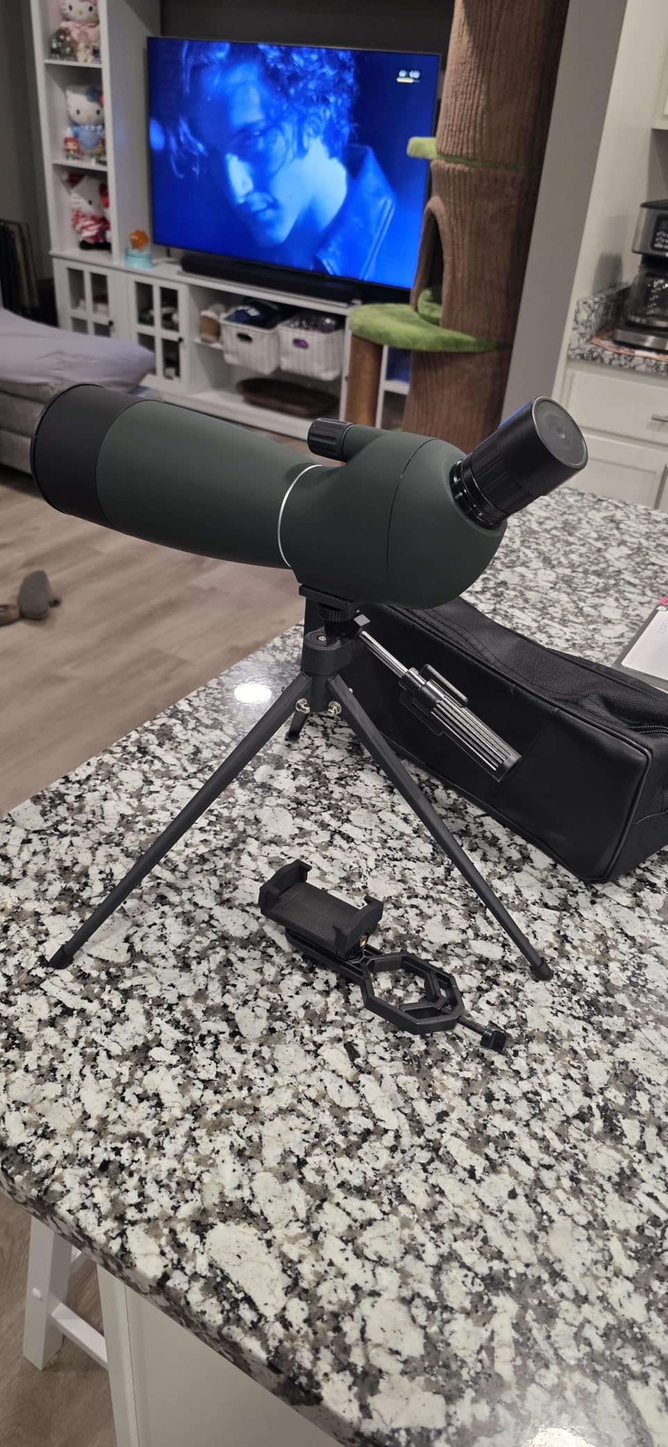 SVBONY SV28 Spotting Scopes with Tripod, Angled 25-75x70mm Spotter Scope with Phone Adapter, Waterproof Fogproof Spotting Scope for Bird Watching, Target Shooting, Wildlife Viewing customer photo 2