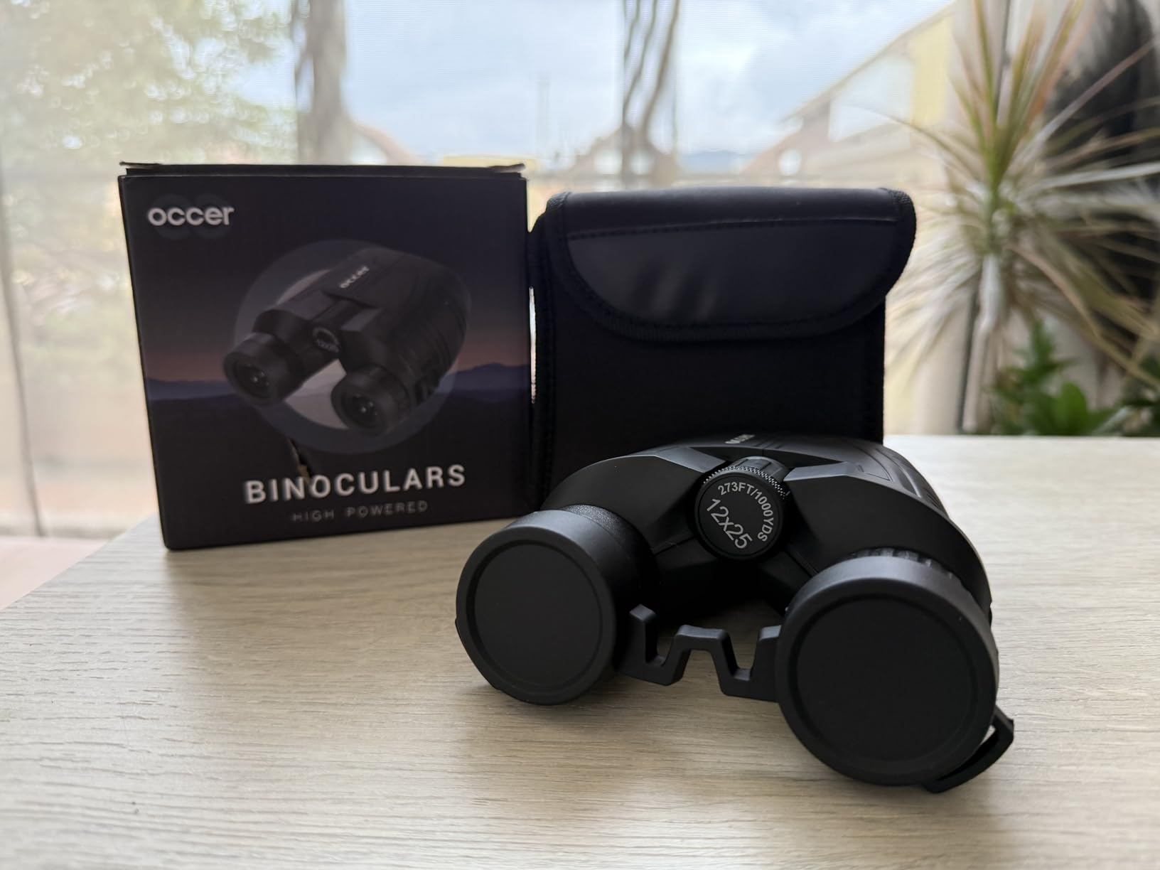Occer 12x25 Compact Binoculars for Adults and Kids, Large Eyepiece Waterproof Binocular with Low Light Vision,High Powered Easy Focus Binoculars for Bird Watching,Outdoor Hunting,Travel,Sightseeing Customer Review Occer 12x25 Compact Binoculars for Adults and Kids, Large Eyepiece Waterproof Binocular with Low Light Vision,High Powered Easy Focus Binoculars for Bird Watching,Outdoor Hunting,Travel,Sightseeing - Customer Photo 4