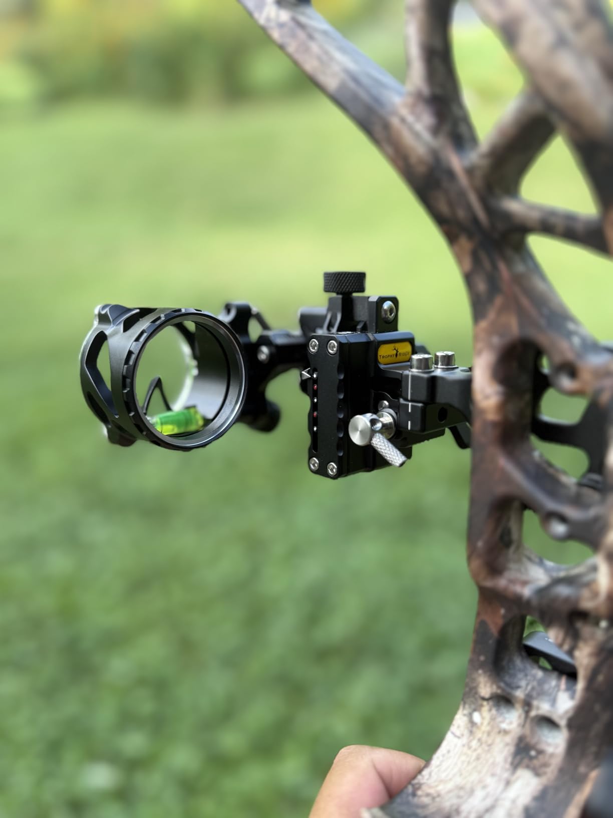 Trophy Ridge Alpha React 1 Pin Sight .019, Black - Customer Photo 1