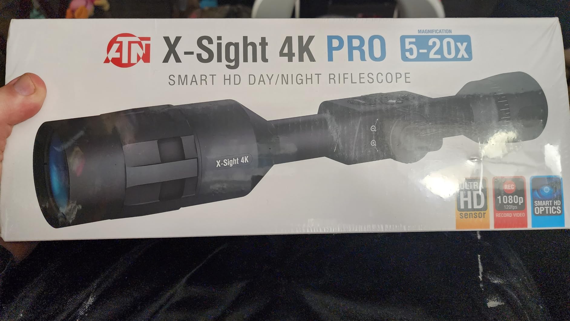 ATN X-Sight Pro Smart Day/Night Hunting Scope w/Ballistics Calc, 3864x2218 Resolution, Video Record, Wi-Fi, 18hrs+ Battery Customer Review ATN X-Sight Pro Smart Day/Night Hunting Scope w/Ballistics Calc, 3864x2218 Resolution, Video Record, Wi-Fi, 18hrs+ Battery - Customer Photo 3