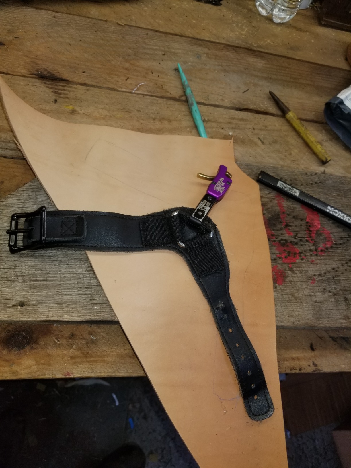 Spot Hogg Wiseguy Rigid | Archery Release | 5 Different Straps | Made in The USA - Customer Photo 1