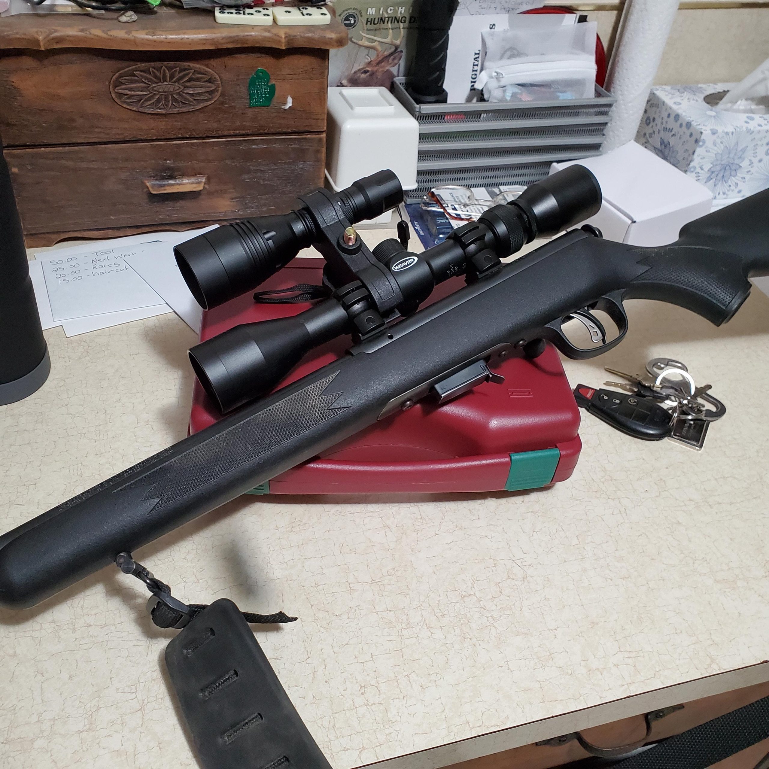 A8Plus Long Range Zoomable Hunting Flashlight Spotlight Kit, Green Red White Infrared 850nm IR Interchangeable LED Modules, Predator Night Light Torch for Coon Coyote Hog Fox Varmint - Customer Photo 2