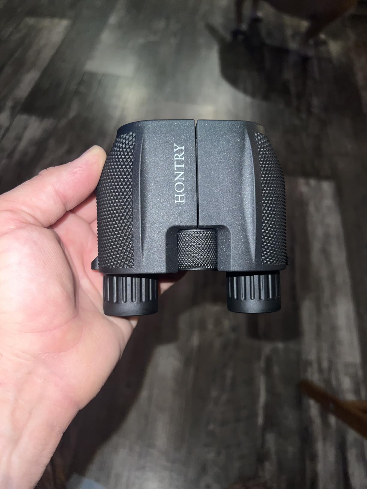 Hontry Binoculars for Adults and Kids, 10x25 Compact Binoculars for Bird Watching, Theater and Concerts, Hunting and Sport Games - Customer Photo 4