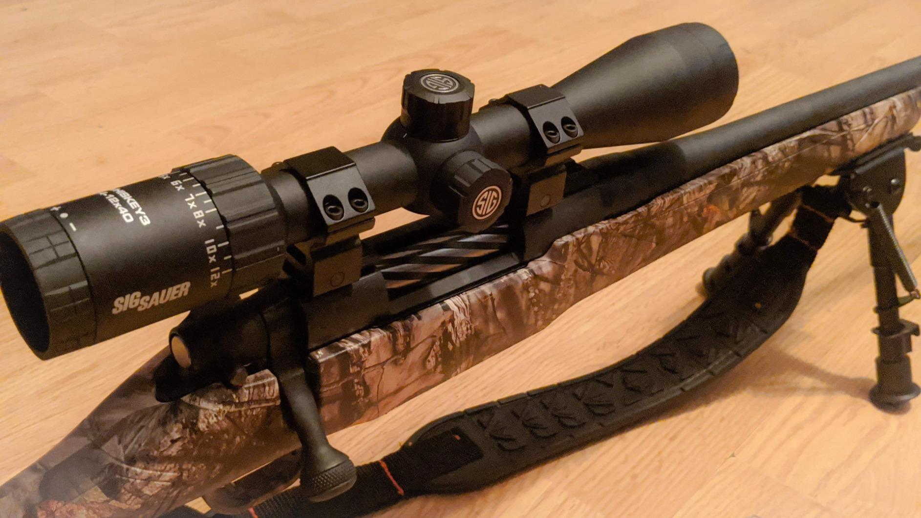 Sig Sauer Waterproof Fogproof Hunting Second Focal Plane 1-inch Tube Diameter Whiskey3 4-12X40mm Scope - Customer Photo 3
