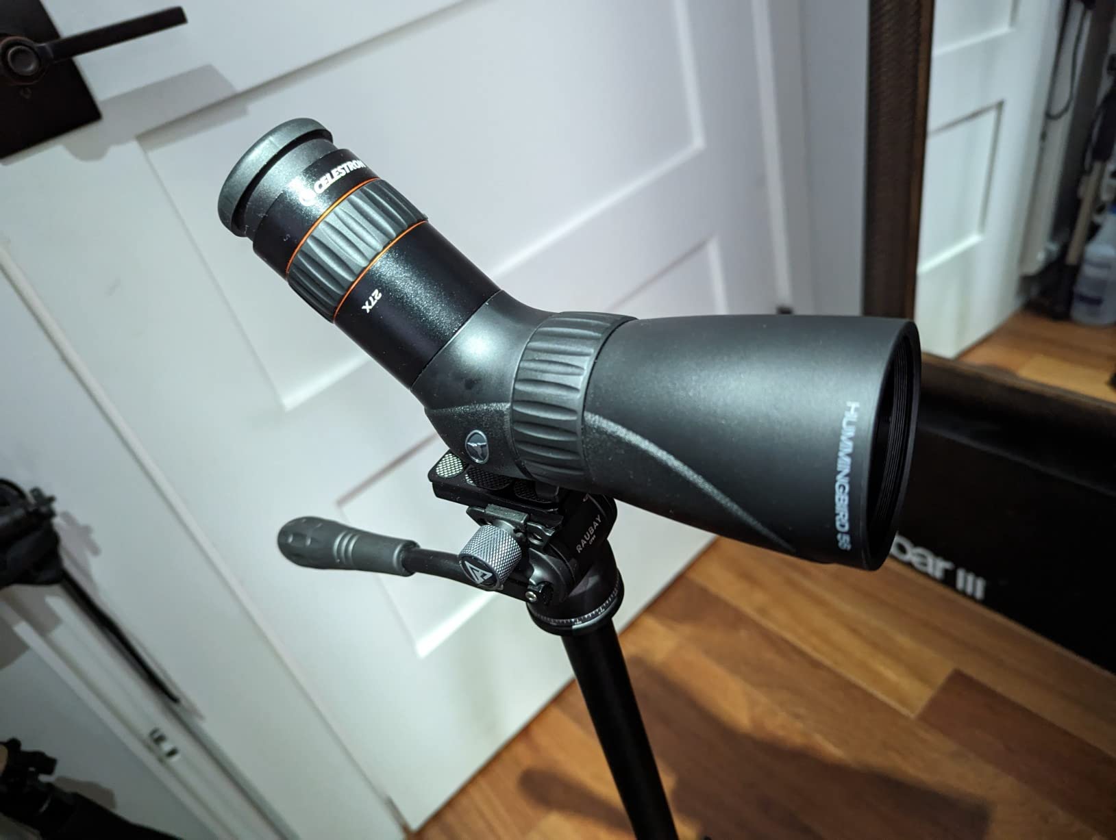 Celestron 52310 Hummingbird Micro Spotting Scope, 9 to 27x Magnification Range, BaK-4 Prism Glass, Black Customer Review Celestron 52310 Hummingbird Micro Spotting Scope, 9 to 27x Magnification Range, BaK-4 Prism Glass, Black - Customer Photo 1