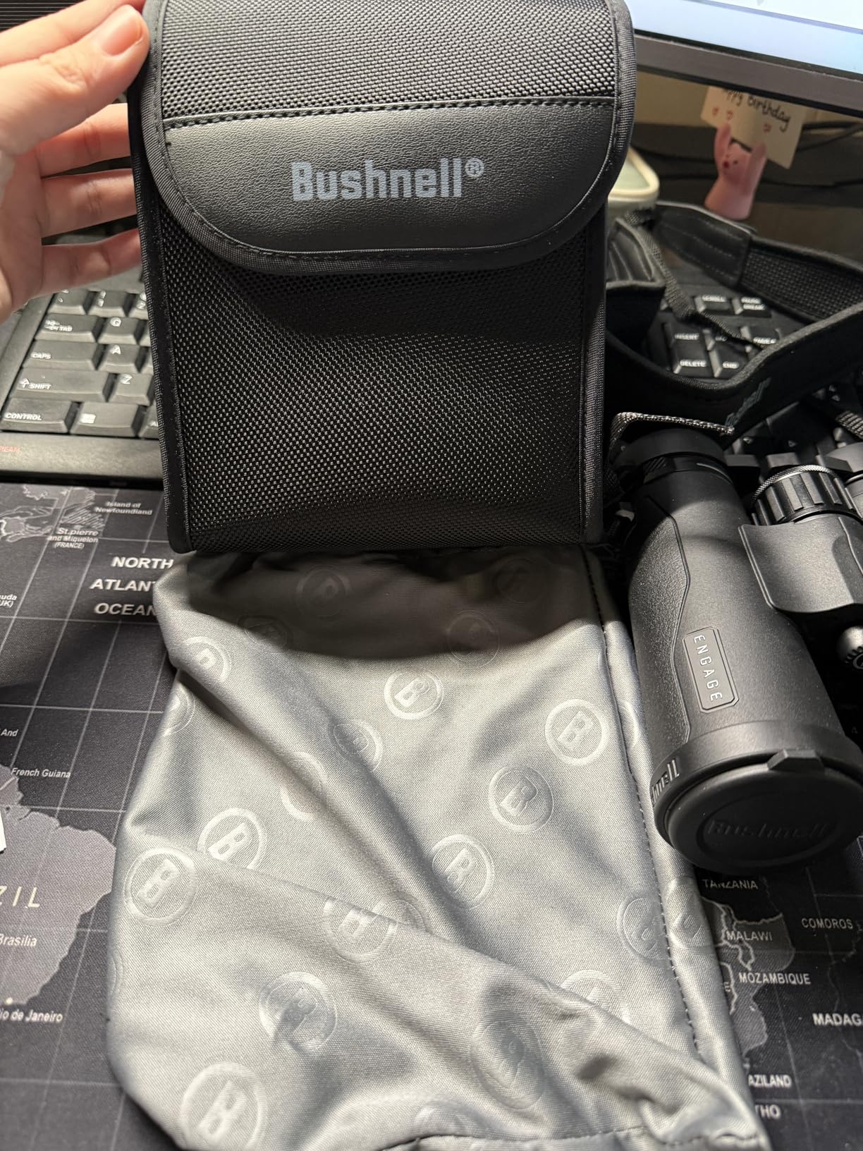 Bushnell Engage X 10x42mm Binoculars, IPX7 Waterproof and Lightweight Binoculars for Hunting, Travel, and Camping Customer Review Bushnell Engage X 10x42mm Binoculars, IPX7 Waterproof and Lightweight Binoculars for Hunting, Travel, and Camping - Customer Photo 2