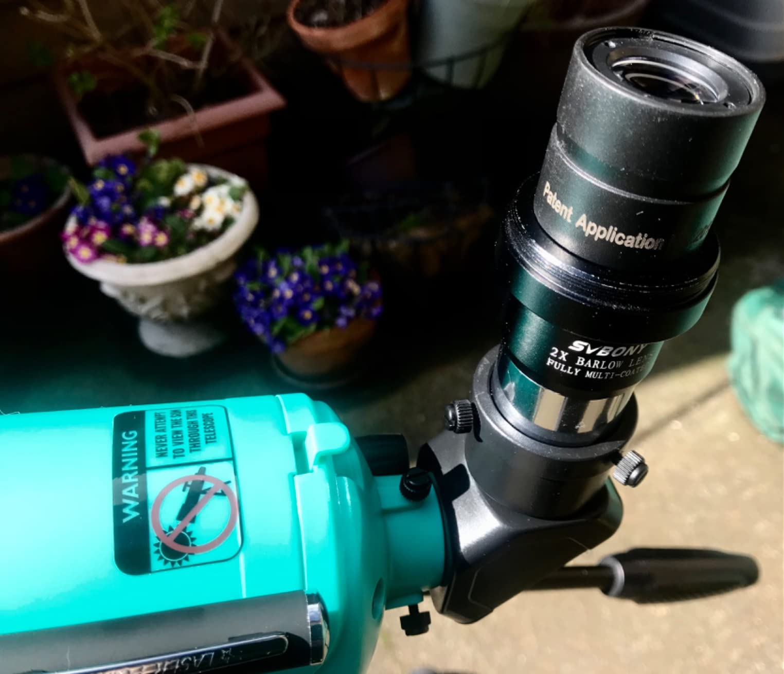 Maksutov-Cassegrain Telescope for Adults Kids Astronomy Beginners, Sarblue Mak60 Catadioptric Compound Telescope 750x60mm, Compact Portable Travel Telescope, with Tabletop Tripod Phone Adapter customer photo 2