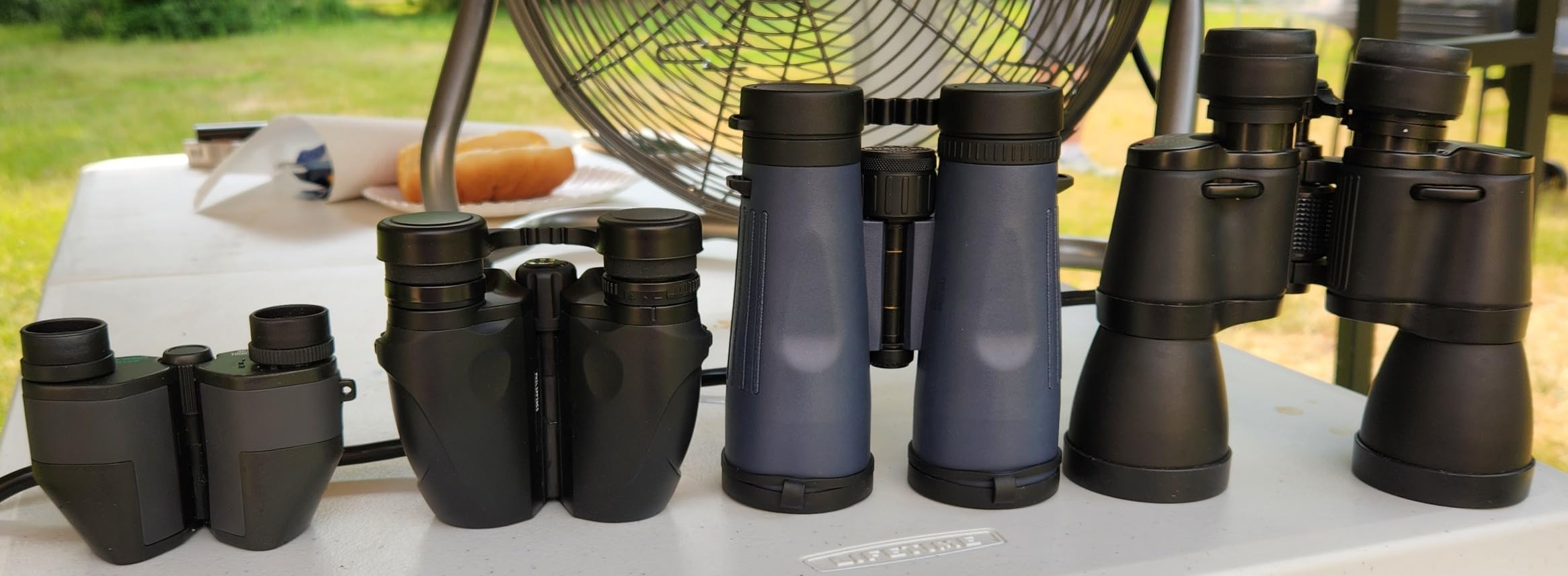Bushnell H2O 8x42mm Binoculars, Waterproof and Fogproof Binoculars for Boating, Hiking, and Camping, Multi Blue - Customer Photo 1
