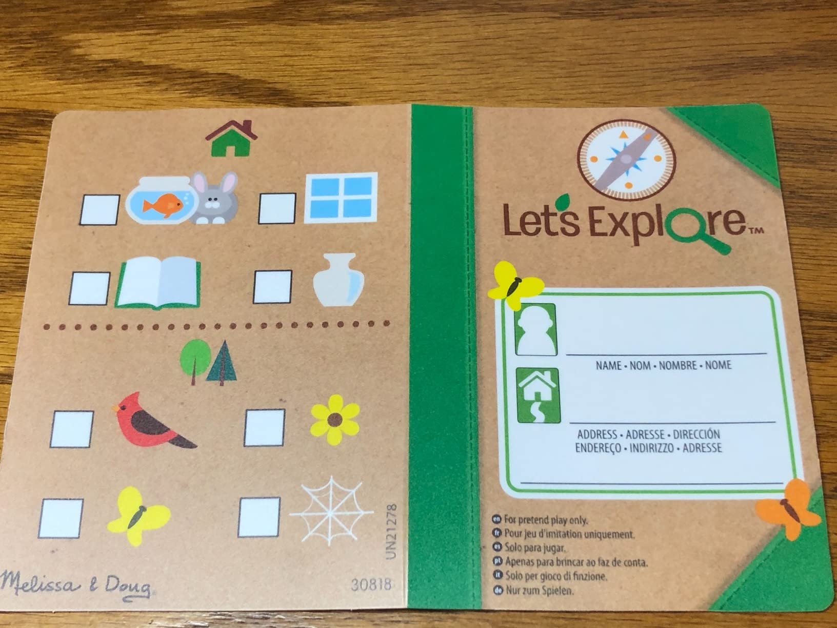 Melissa & Doug Let's Explore Binoculars & Compass Play Set Customer Review Melissa & Doug Let's Explore Binoculars & Compass Play Set - Customer Photo 2