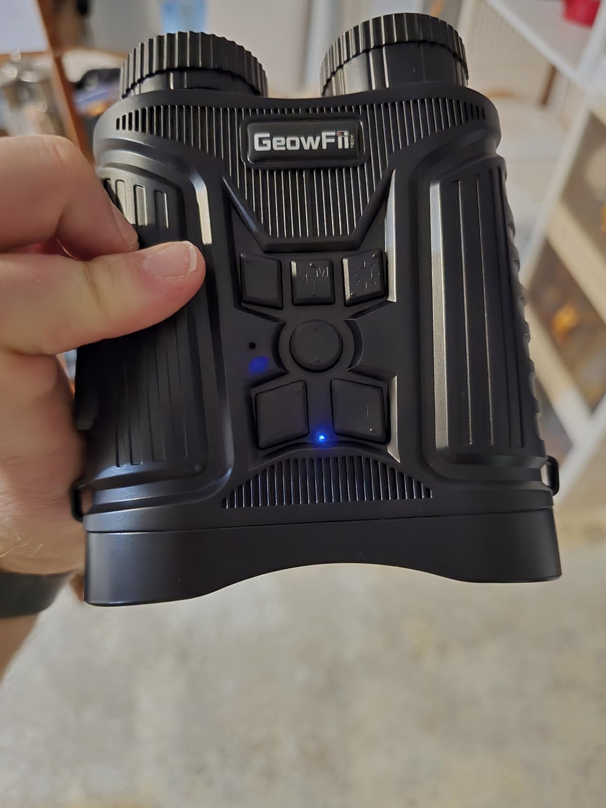 GeowFiiTech Night Vision Monocular, 4K Infrared Digital Night Vision Goggles with 850nm IR, 40M Photo & 4K Video, 984FT Range, 8X Zoom, Rechargeable Battery, 32GB Card for Hunting Camping Adventure - Customer Photo 4