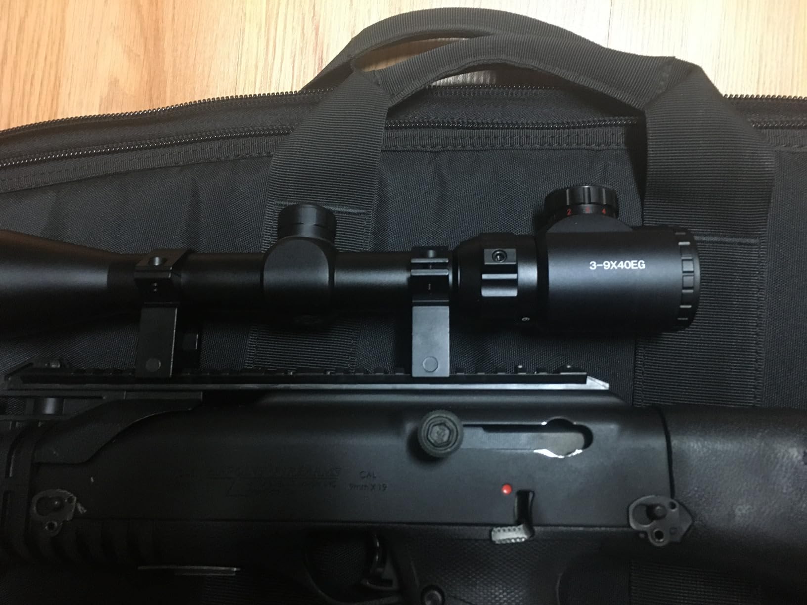 CVLIFE 3-9x40 Rifle Scope, Red & Green Illuminated Optical Riflescope, 1 inch Tube Scope for Hunting with Mounts customer photo 1