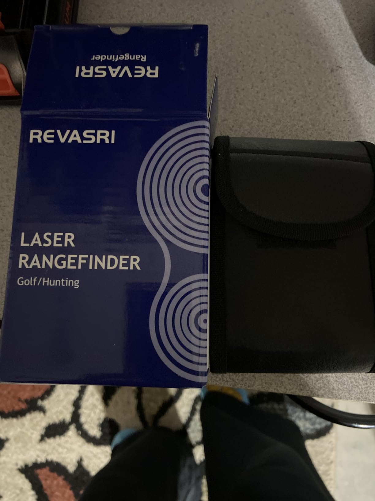 REVASRI Hunting Laser Rangefinder with Rechargeable Battery 1000 Yards Hunting Range Finder customer photo 2