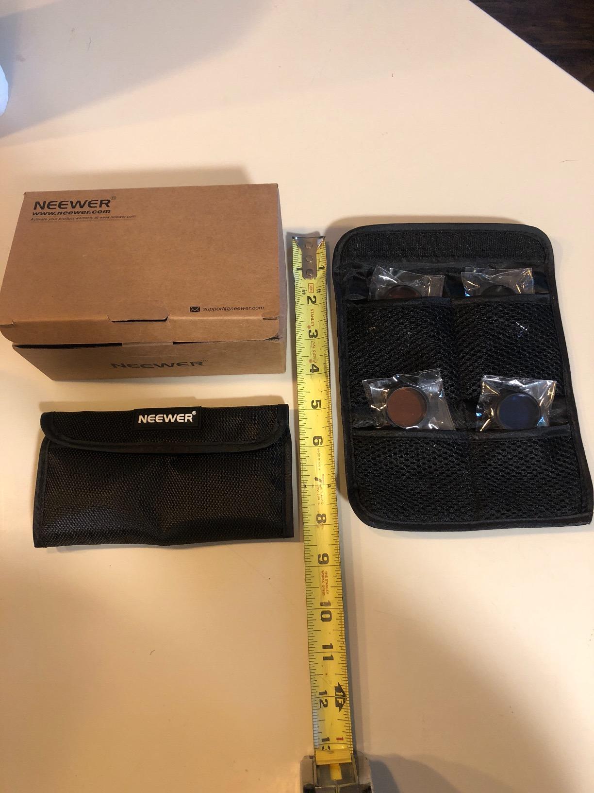 NEEWER 1.25' Telescope Eyepiece Filter Set (10 Pack), Including Planetary, Variable, UHC, Lunar & Starglow Filters for Moon Observation Customer Review NEEWER 1.25' Telescope Eyepiece Filter Set (10 Pack), Including Planetary, Variable, UHC, Lunar & Starglow Filters for Moon Observation - Customer Photo 2