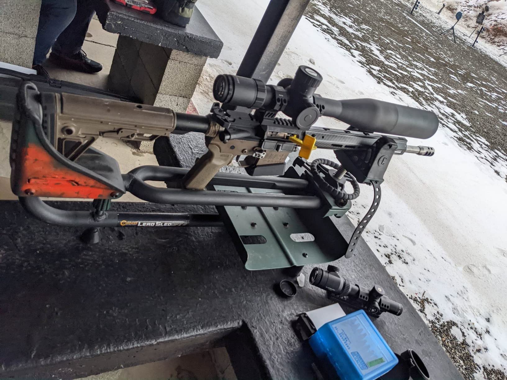 Optics ED GEN-II 5-25x56mm PRS Rifle Scope FFP, Illuminated Reticle with Zero Stop 34mm Tube Customer Review Optics ED GEN-II 5-25x56mm PRS Rifle Scope FFP, Illuminated Reticle with Zero Stop 34mm Tube - Customer Photo 2