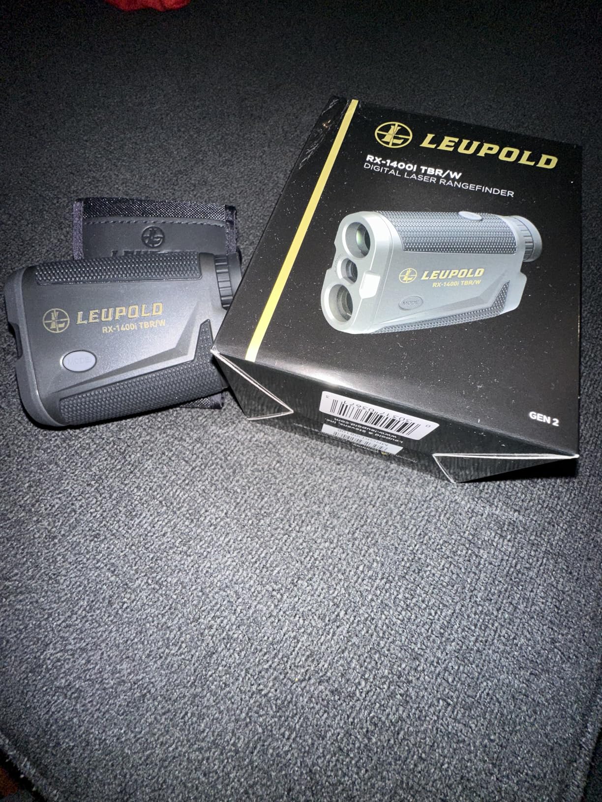 Leupold RX-1400I TBR/W Gen 2 w/Flightpath Rangefinder, Black/Gray - Customer Photo 1
