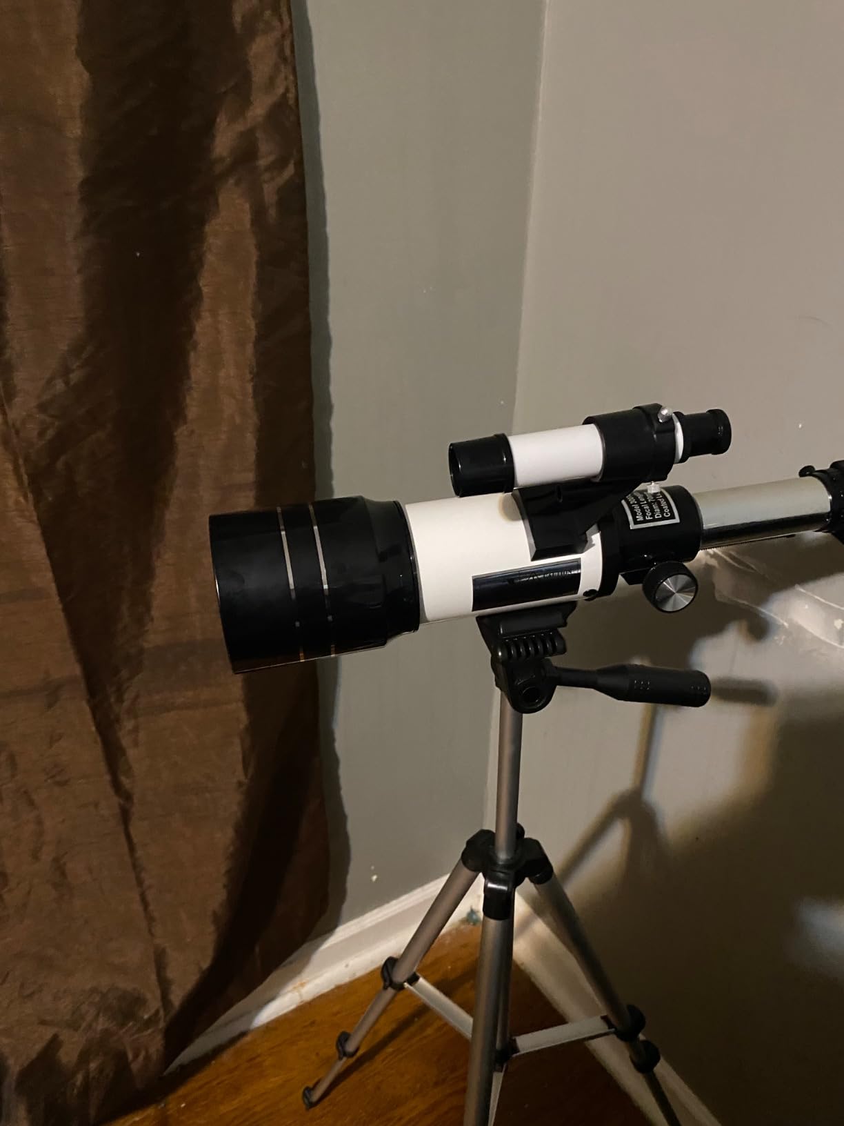 ESAKO Telescope for Kids & Beginners, 70mm Aperture Portable Telescopes with 3 Eyepieces, Height Adjustable Tripod & Phone Adapter & Remote Control Gift for Christmas - Customer Photo 1