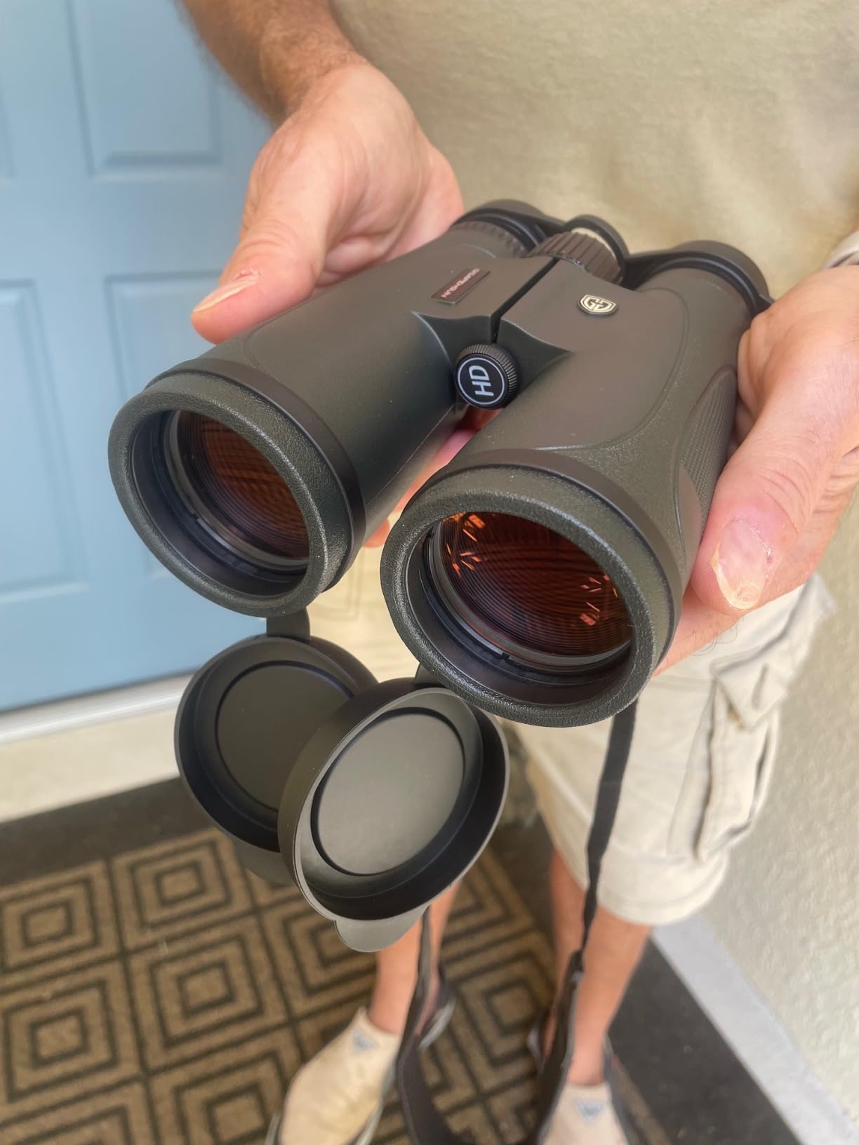 15x52 HD Binoculars for Adults High Powered with Upgraded Phone Adapter - Large View Binoculars with Clear Low Light Vision - Lightweight Waterproof Binocular for Bird Watching Travel Hunting Cruise Customer Review 15x52 HD Binoculars for Adults High Powered with Upgraded Phone Adapter - Large View Binoculars with Clear Low Light Vision - Lightweight Waterproof Binocular for Bird Watching Travel Hunting Cruise - Customer Photo 1