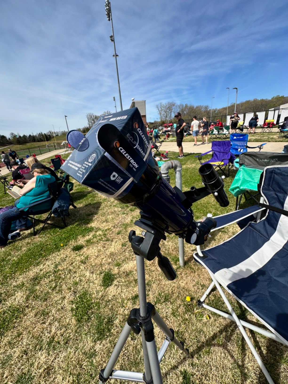Celestron – EclipSmart Safe Solar Eclipse Telescope and Camera Filter – Meets ISO 12312-2:2015(E) Standards – Works with Your Telescope, Spotting Scope, or DSLR Camera Customer Review Celestron – EclipSmart Safe Solar Eclipse Telescope and Camera Filter – Meets ISO 12312-2:2015(E) Standards – Works with Your Telescope, Spotting Scope, or DSLR Camera - Customer Photo 1