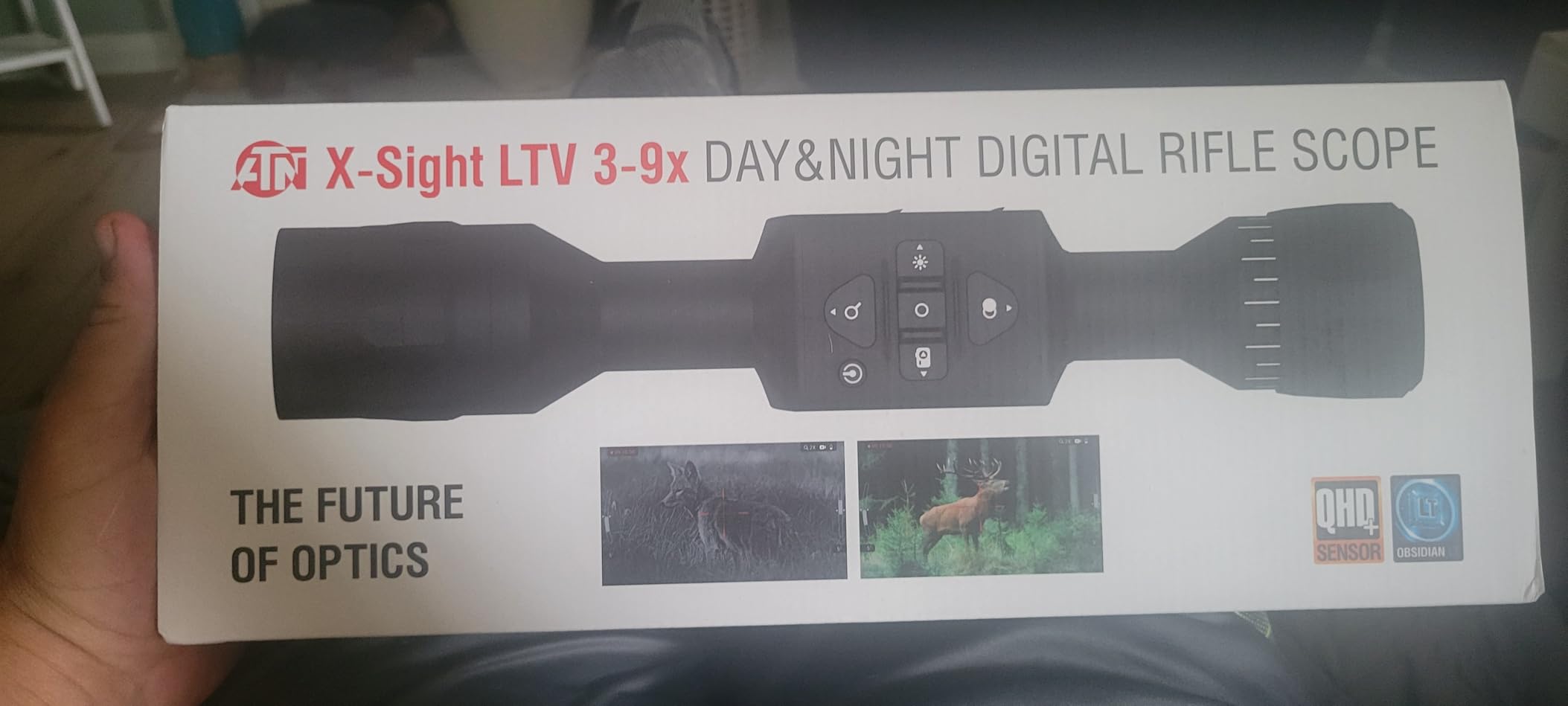 ATN X-Sight LTV Ultra Light Day/Night Hunting Scope w/QHD+Sensor, Video Record, 10hrs+ Battery Power - Customer Photo 1