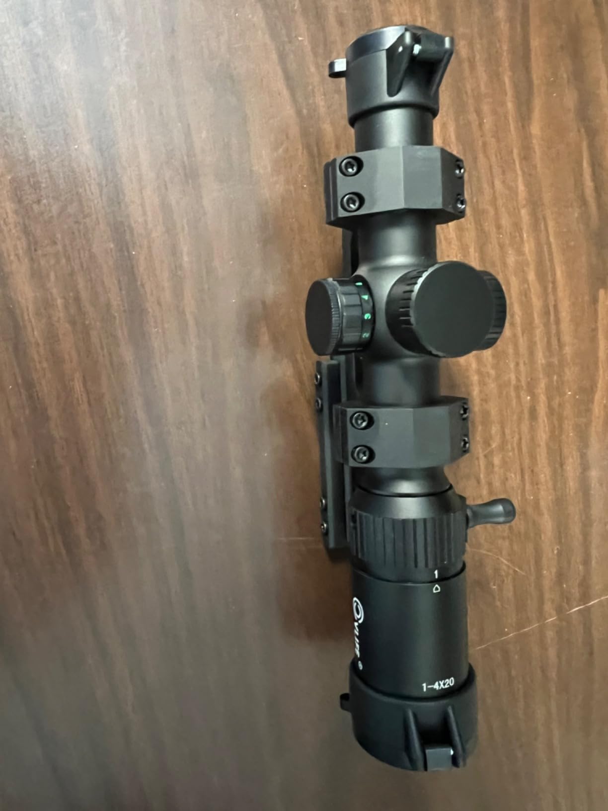 CVLIFE JackalHowl 1-4x20 LPVO Rifle Scope with Cantilever Mount, Illuminated Reticle Rimfire Scope Compact Riflescope with Zero Reset for Hunting Customer Review CVLIFE JackalHowl 1-4x20 LPVO Rifle Scope with Cantilever Mount, Illuminated Reticle Rimfire Scope Compact Riflescope with Zero Reset for Hunting - Customer Photo 3