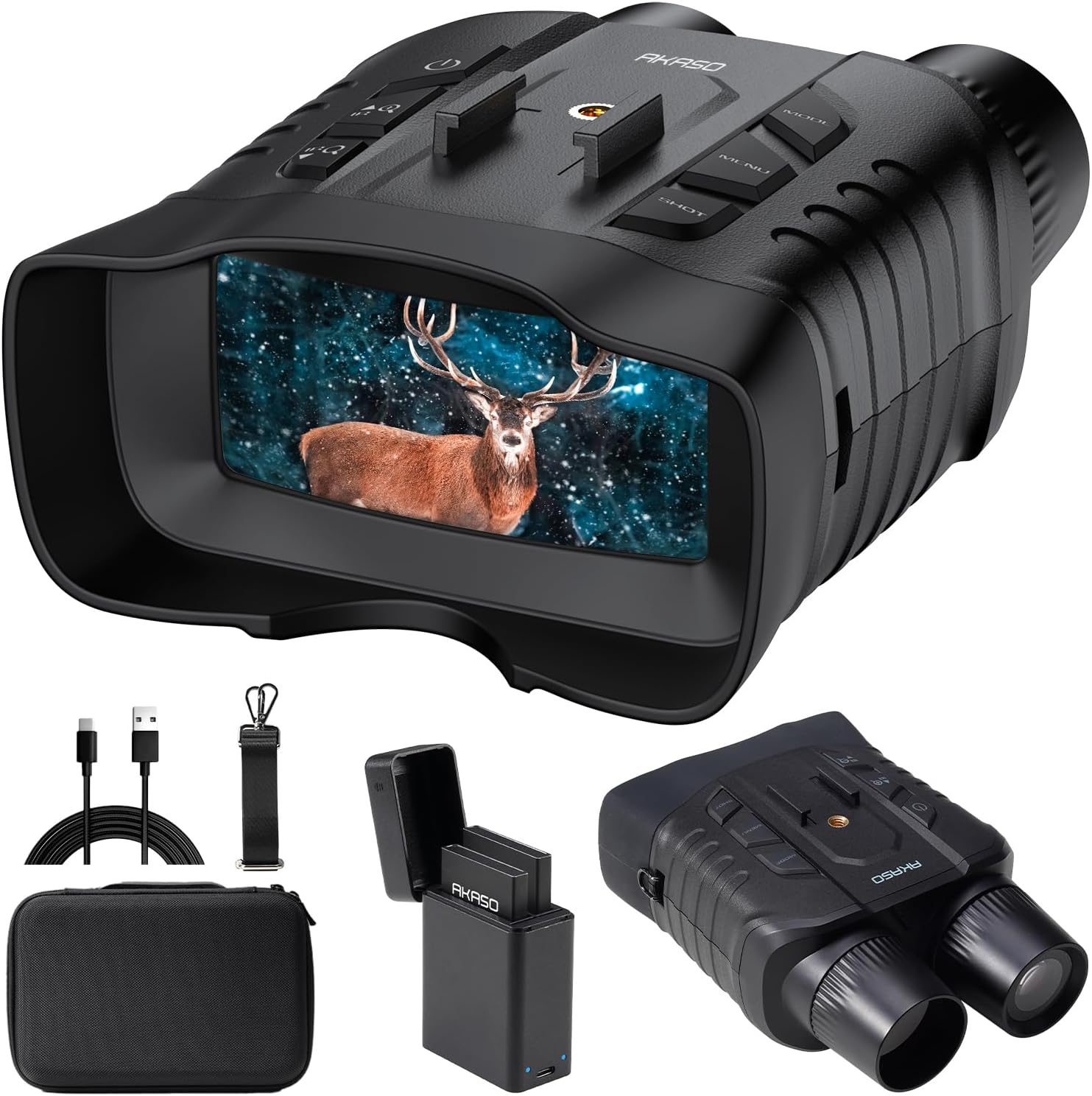 AKASO Seemor-200 Night Vision Goggles - 4K Full Color Night Vision Binoculars for Adults, App-Enabled Photo and Video Saving,AI-ISP 3280FT Viewing Range,16x Digital Zoom for Camping Hiking & Security Customer Review AKASO Seemor-200 Night Vision Goggles - 4K Full Color Night Vision Binoculars for Adults, App-Enabled Photo and Video Saving,AI-ISP 3280FT Viewing Range,16x Digital Zoom for Camping Hiking & Security - Customer Photo 1