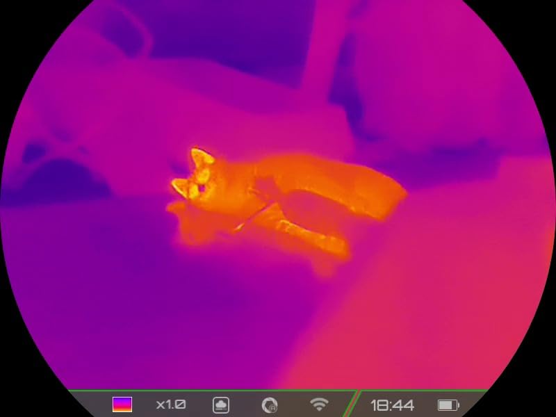 RIX Pocket K2 Portable Thermal Monocular for Hunting, 256x192 (50Hz), Wi-Fi, Handheld Night Vision Monocular - Customer Photo 2