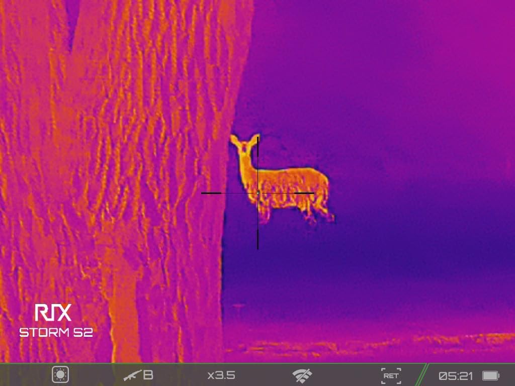 RIX Storm 256x192 Thermal Scope High Resolution with High Sensitivity Thermal Imaging Scope, 50Hz Refresh Rate, Thermal Scope with 1422 Yards Detection Range, 0.9lb Customer Review RIX Storm 256x192 Thermal Scope High Resolution with High Sensitivity Thermal Imaging Scope, 50Hz Refresh Rate, Thermal Scope with 1422 Yards Detection Range, 0.9lb - Customer Photo 1