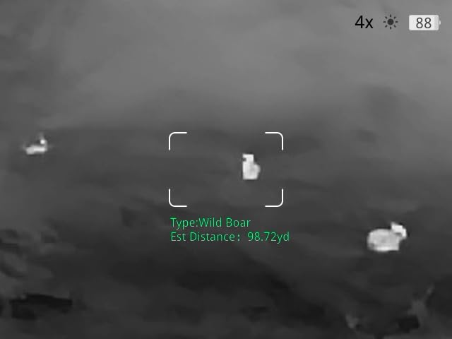 TOPDON TS004 Thermal Imaging Monocular, 320 x 240 TISR 256 x 192 IR Resolution, Supported Wireless Connection, 13mm 50Hz Thermal Night Vision with 11h Battery Life, IP67 Monocular for Hunting - Customer Photo 2
