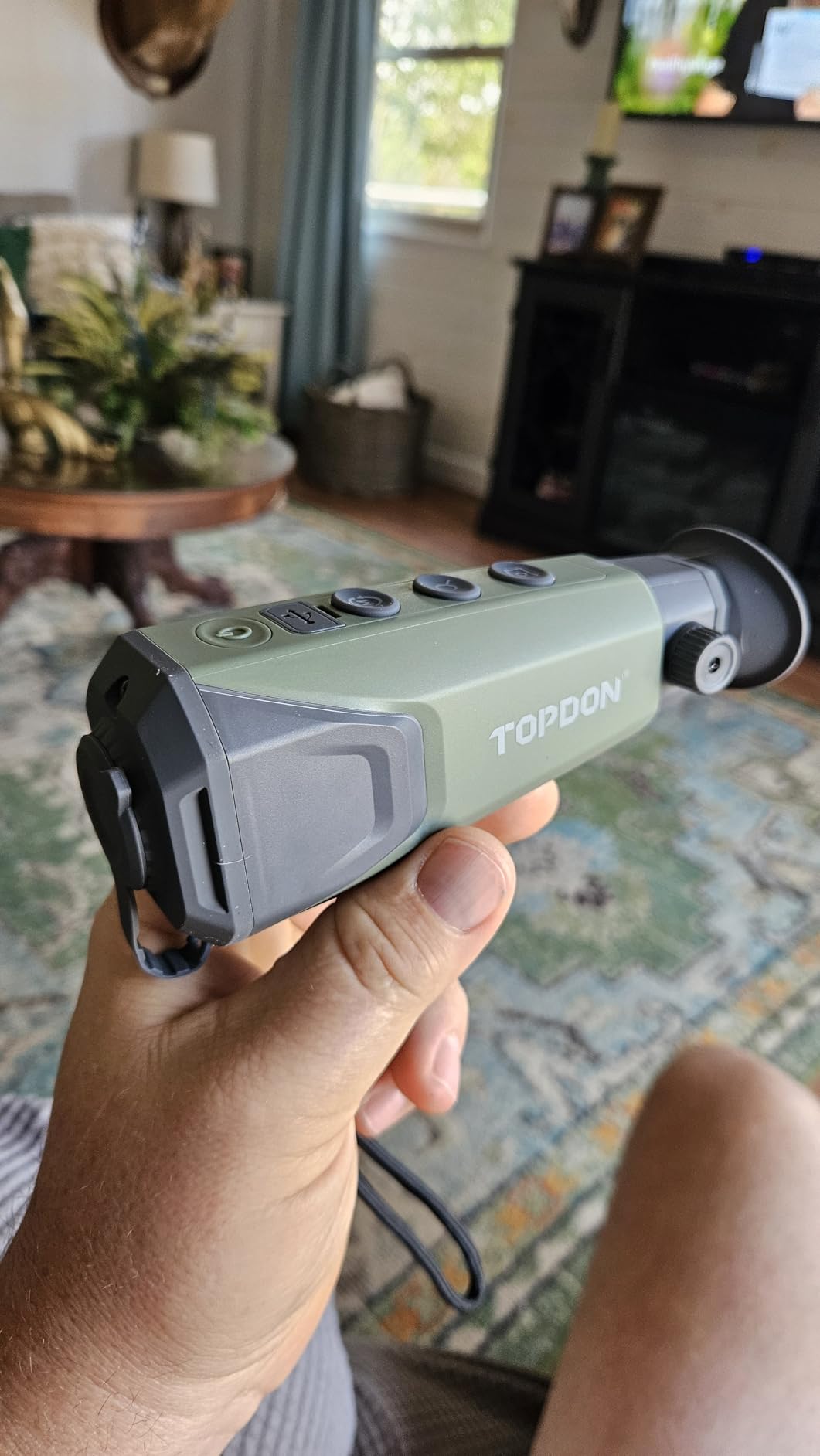 TOPDON TS004 Thermal Imaging Monocular, 320 x 240 TISR 256 x 192 IR Resolution, Supported Wireless Connection, 13mm 50Hz Thermal Night Vision with 11h Battery Life, IP67 Monocular for Hunting Customer Review TOPDON TS004 Thermal Imaging Monocular, 320 x 240 TISR 256 x 192 IR Resolution, Supported Wireless Connection, 13mm 50Hz Thermal Night Vision with 11h Battery Life, IP67 Monocular for Hunting - Customer Photo 5