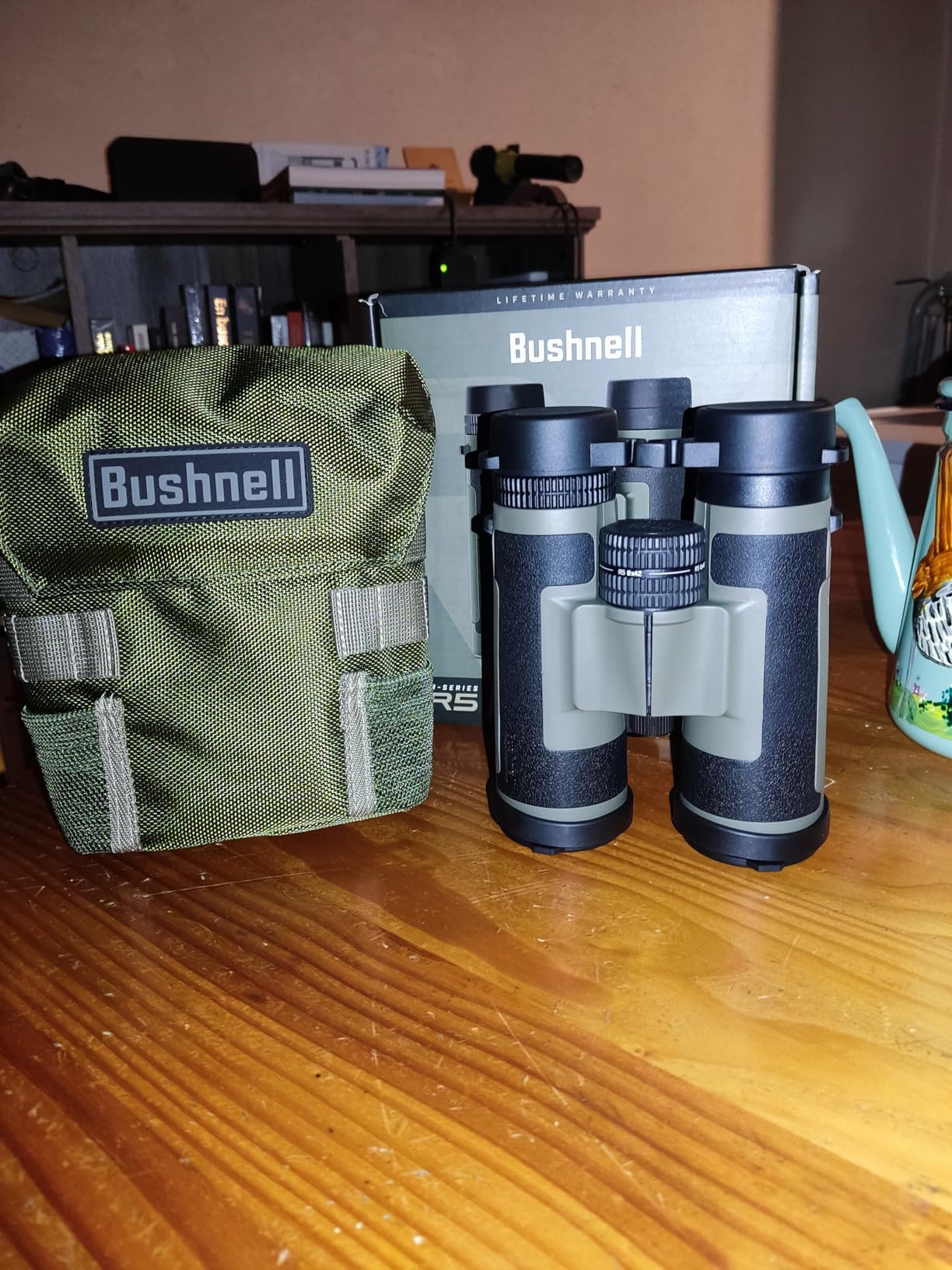 Bushnell R5 12x50 Binoculars - Waterproof, Dielectric Multi-Coated Optics with EXO Barrier Lens Protection for Long Range Viewing and Hunting customer photo 2