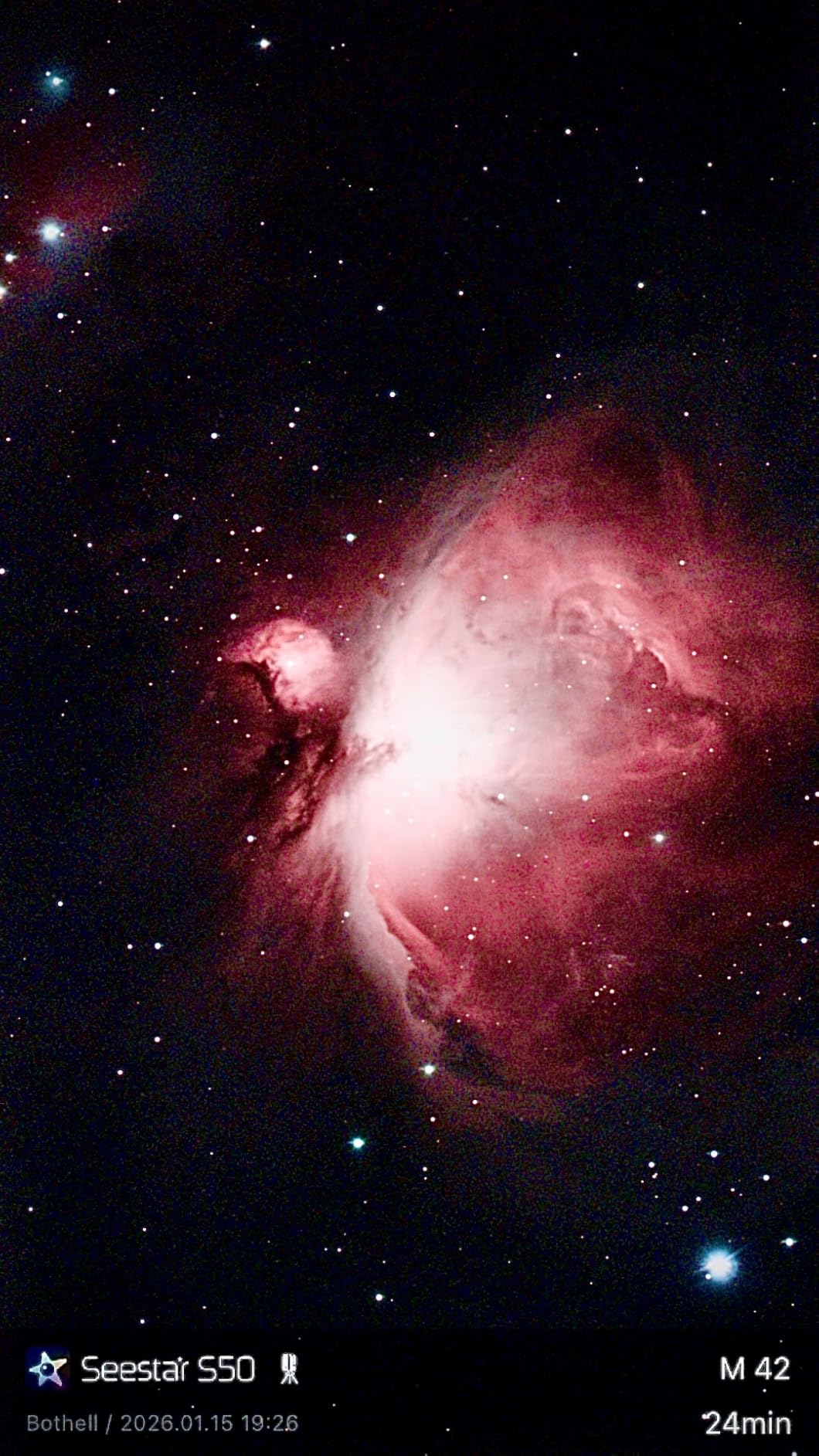 ZWO Seestar S50 Smart Digital Telescope All-in-One Autofocus Portable for Beginners and Experienced Users - Customer Photo 1