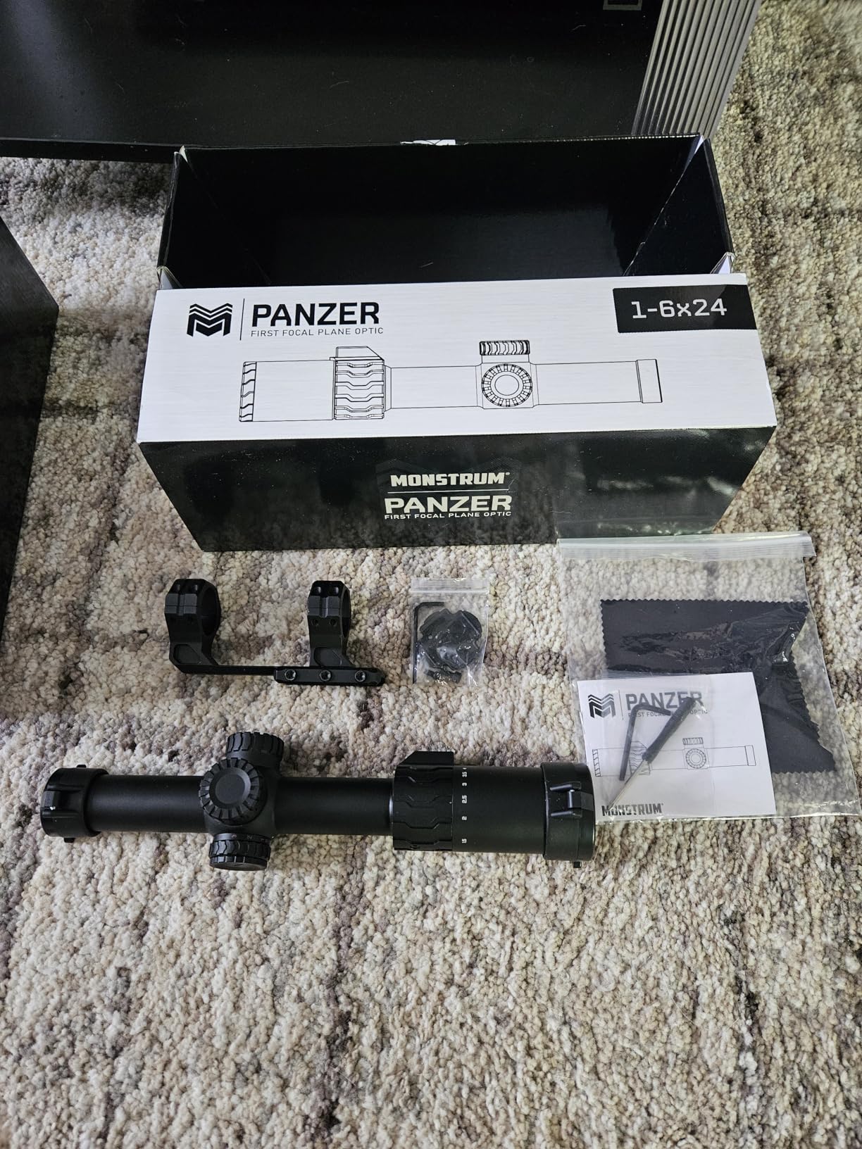 Monstrum Panzer ED 1-6x24 First Focal Plane FFP LPVO Scope Customer Review Monstrum Panzer ED 1-6x24 First Focal Plane FFP LPVO Scope - Customer Photo 2